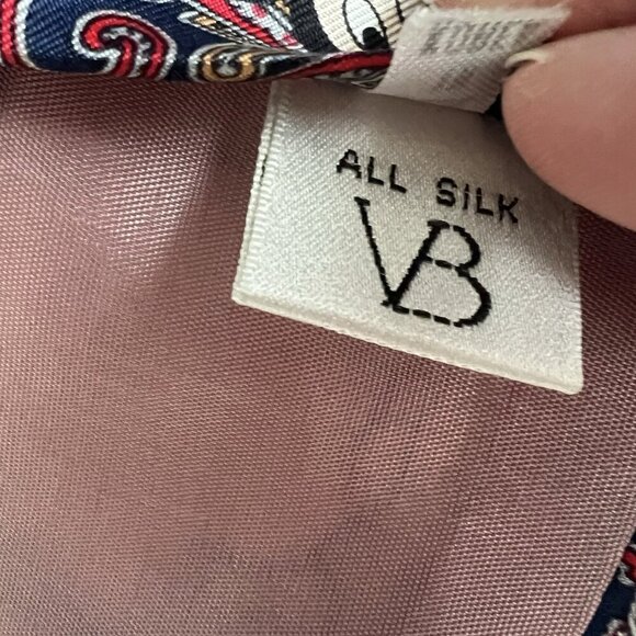 Vintage Mickey Mouse Paisley Print Tie Balancine Tie Works Silk Preppy‎ Disney - Picture 6 of 7